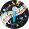 Creative Converting Birthday Beats Disco Party Dinner Plates, 96PK 372485 - alternate 1